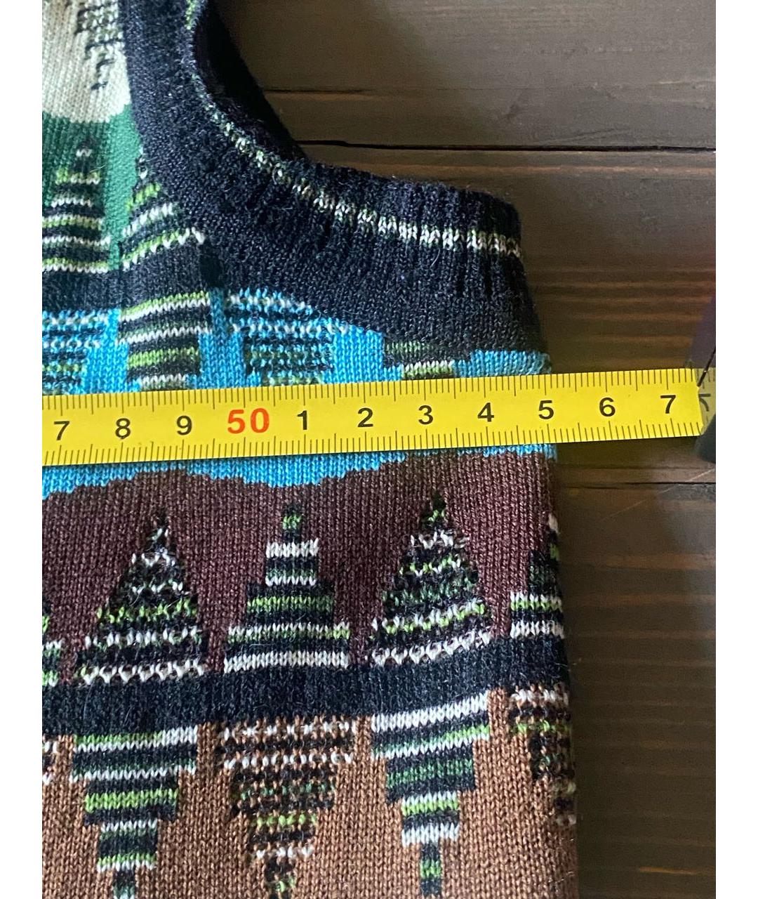 MISSONI Мульти шерстяная жилетка, фото 4