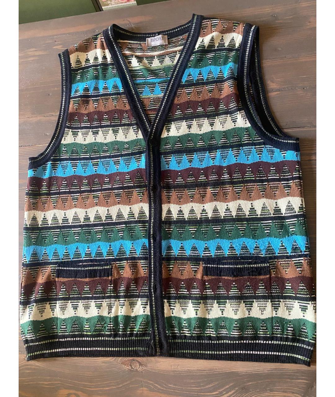 MISSONI Мульти шерстяная жилетка, фото 2