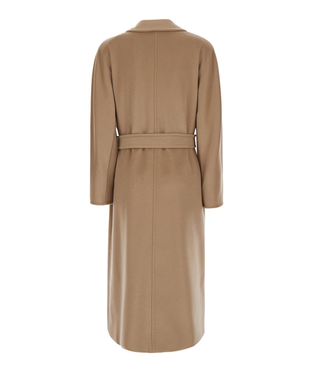 MAX MARA Бежевое шерстяное пальто, фото 2