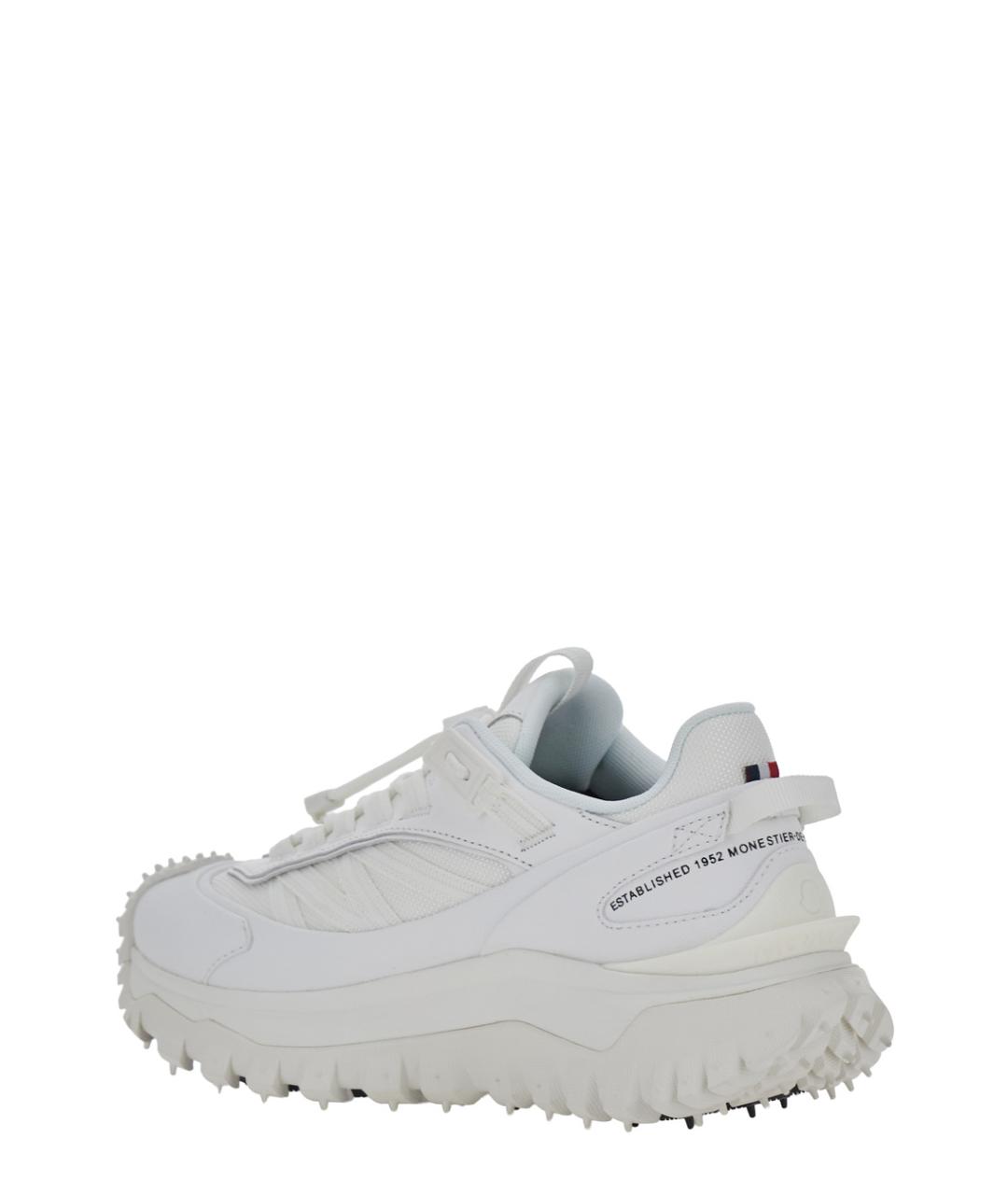 MONCLER Белые кроссовки, фото 3
