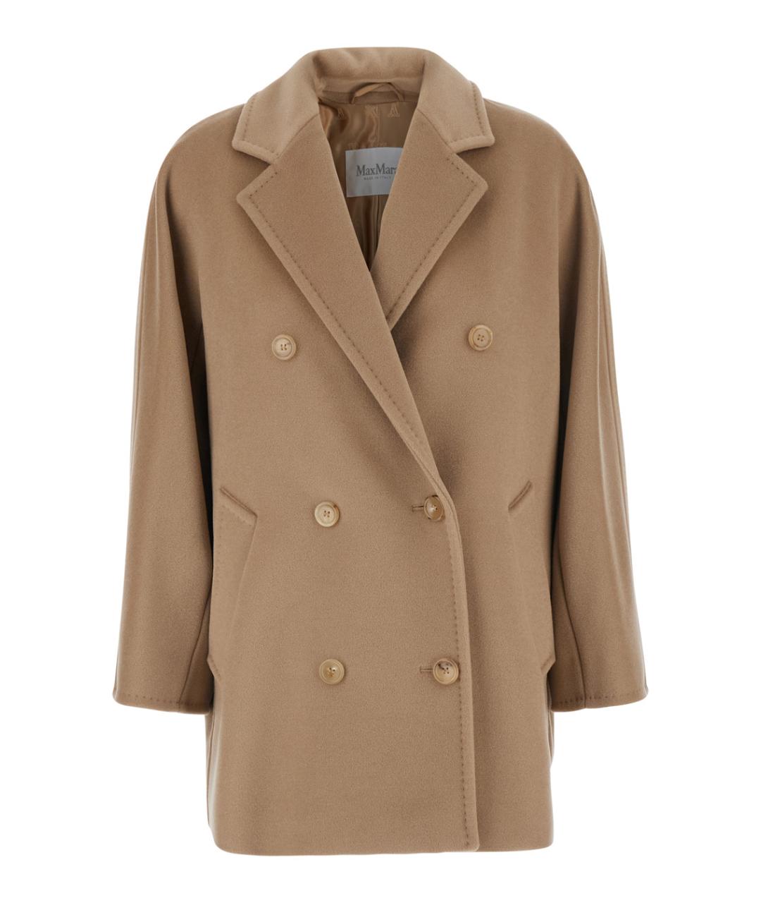 MAX MARA Бежевая шерстяная куртка, фото 1