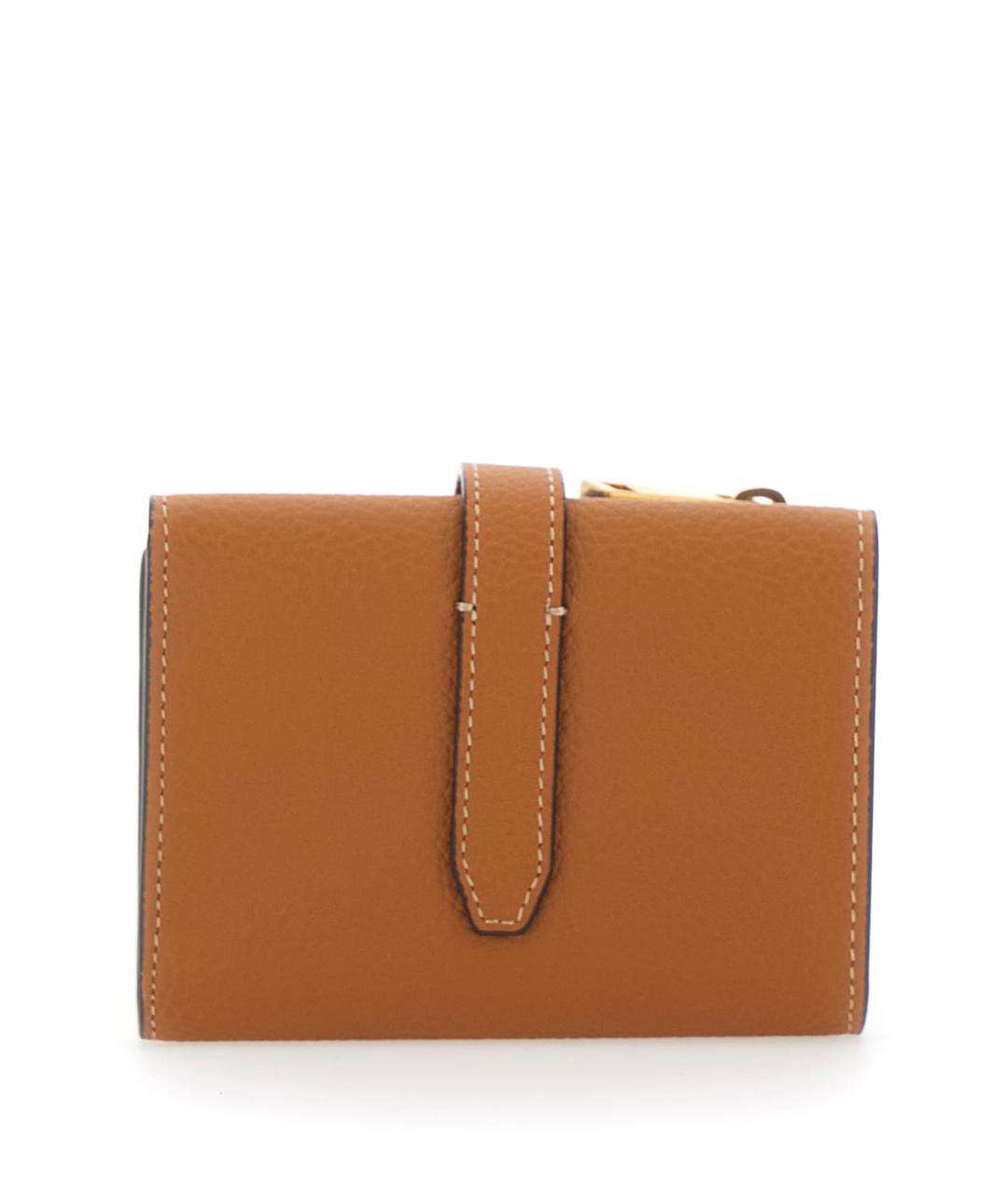 TOD'S Коричневый кожаный кошелек, фото 2