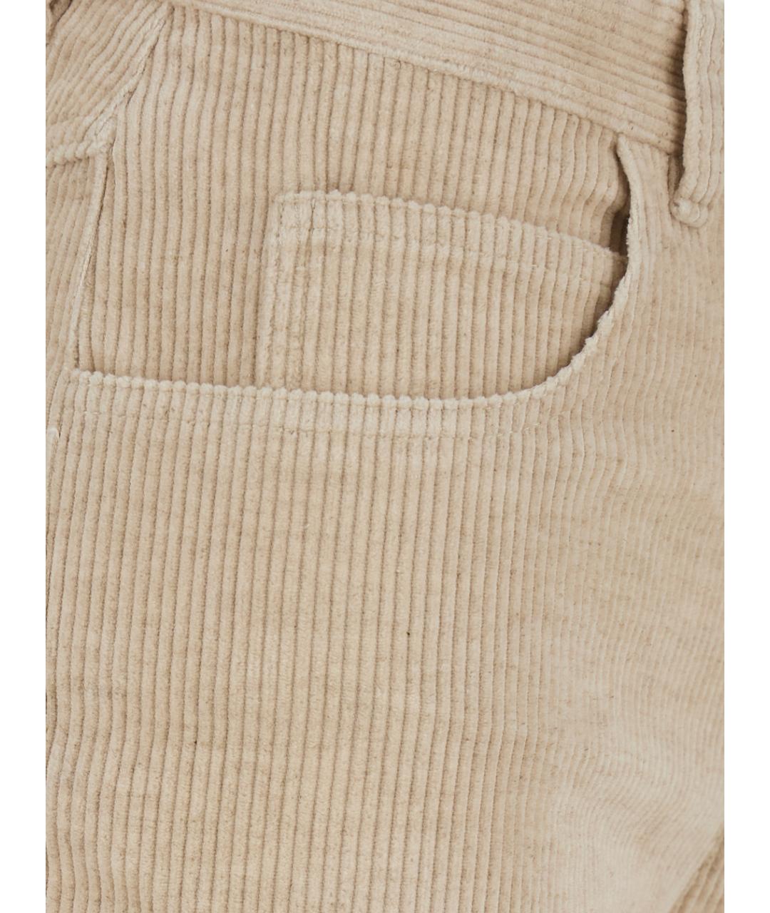 ISABEL MARANT Бежевые прямые брюки, фото 3