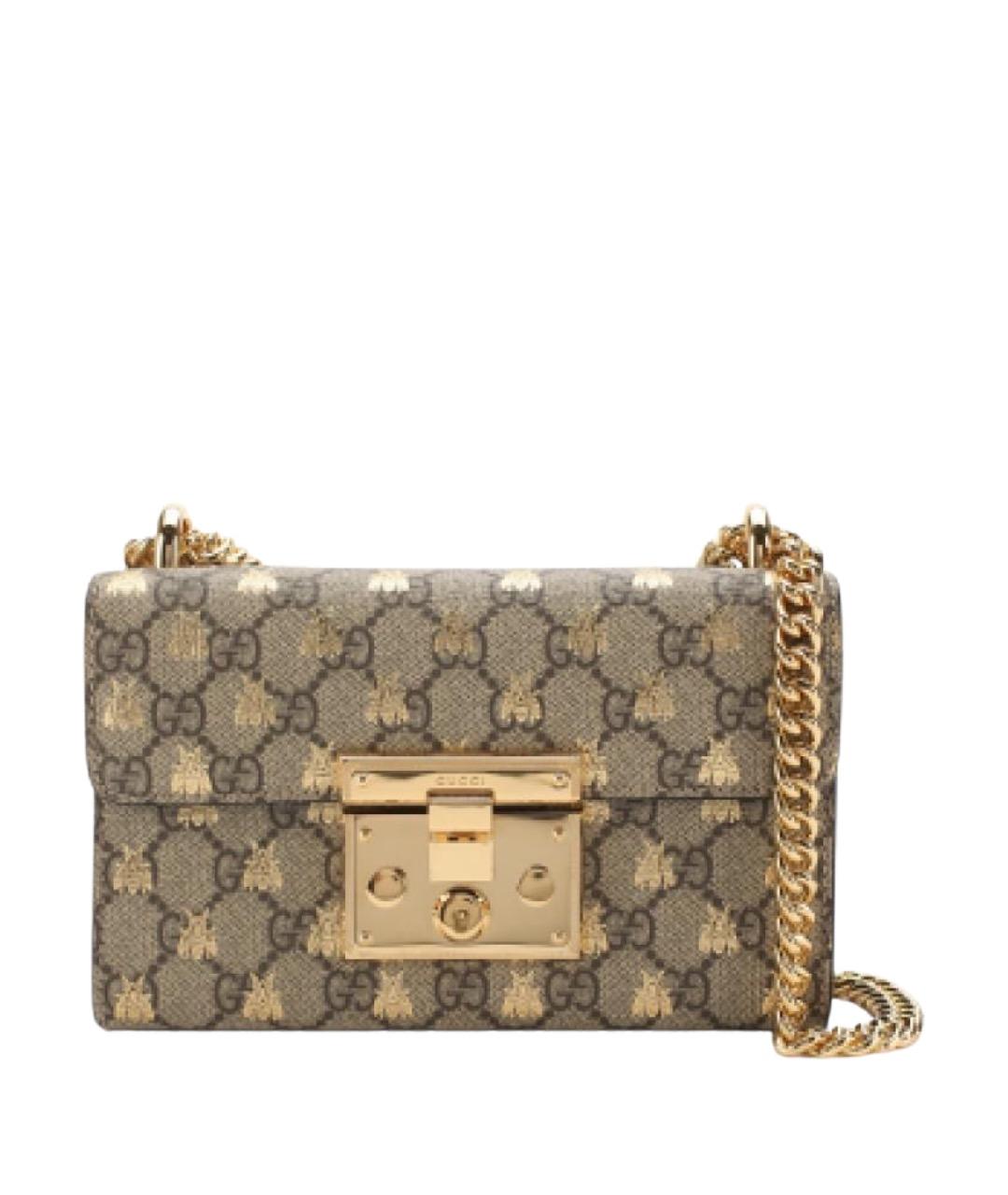 GUCCI Бежевая сумка через плечо, фото 1