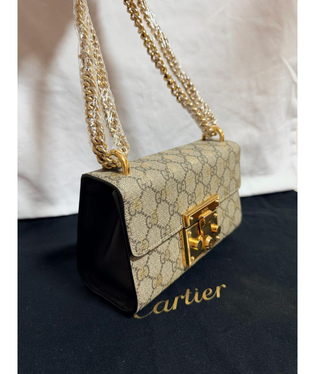 GUCCI Бежевая сумка через плечо, фото 3