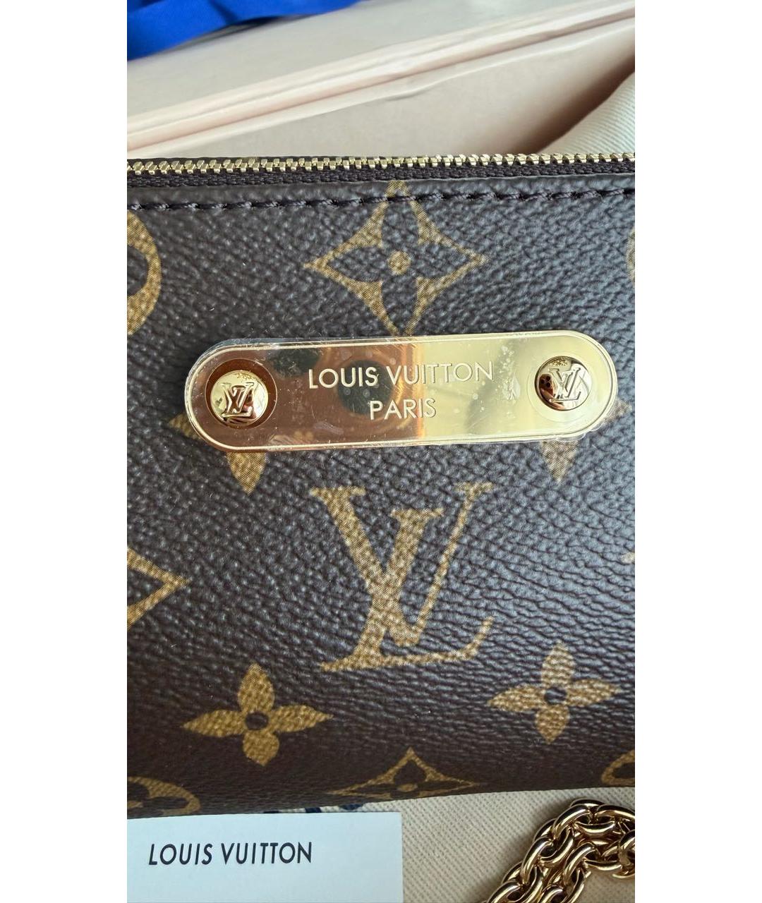 LOUIS VUITTON Коричневая сумка через плечо, фото 6
