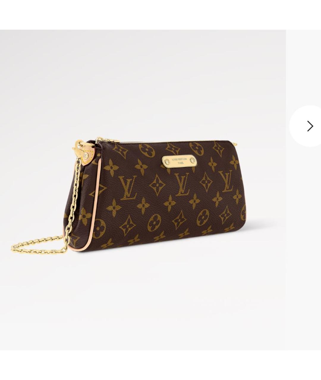 LOUIS VUITTON Коричневая сумка через плечо, фото 2