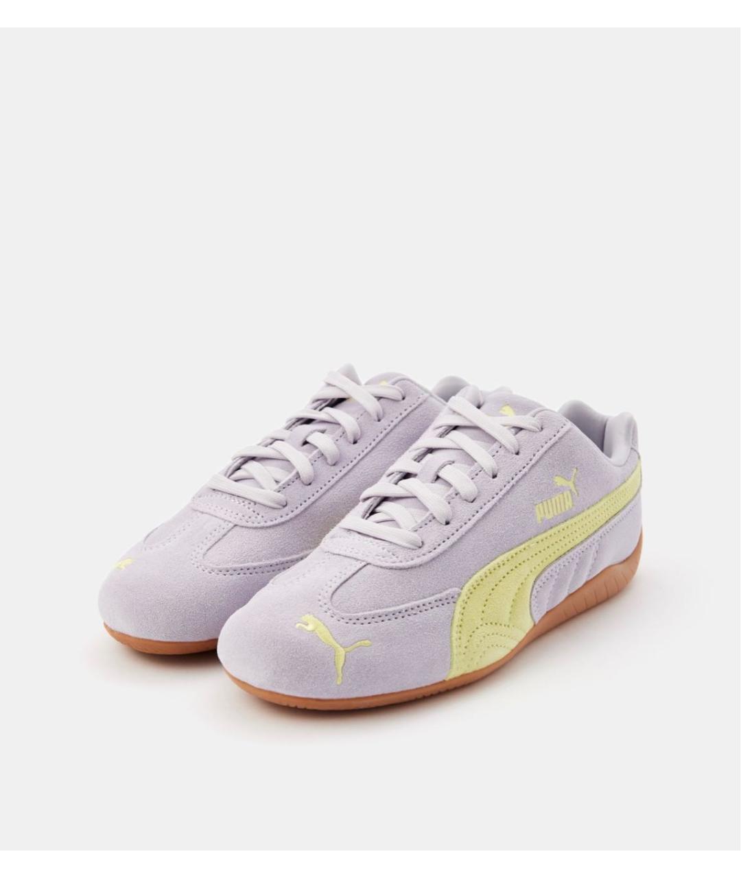 PUMA Фиолетовые замшевые кроссовки, фото 2