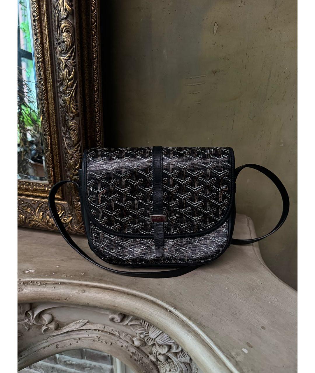 GOYARD Коричневая сумка на плечо, фото 3