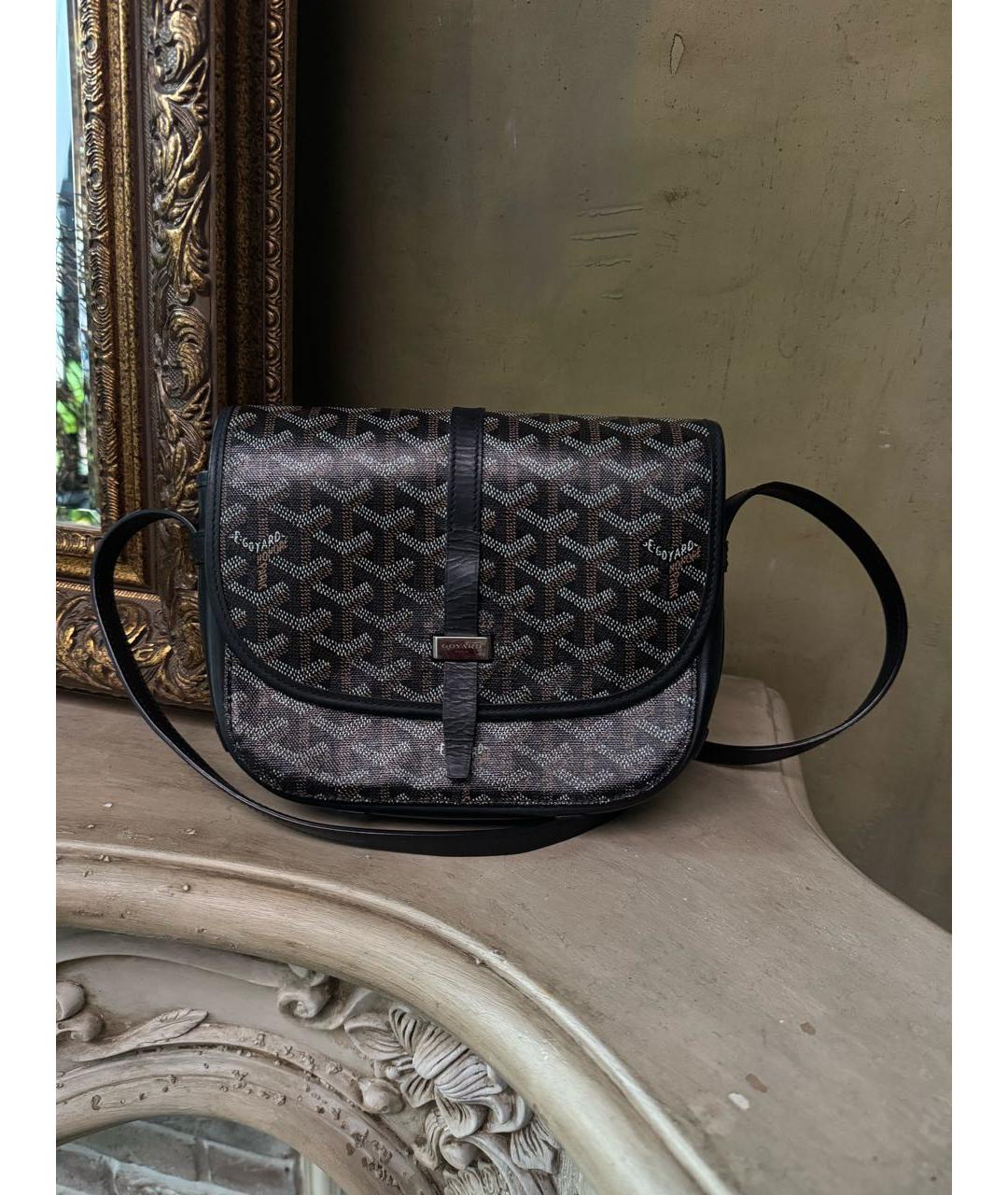 GOYARD Коричневая сумка на плечо, фото 6