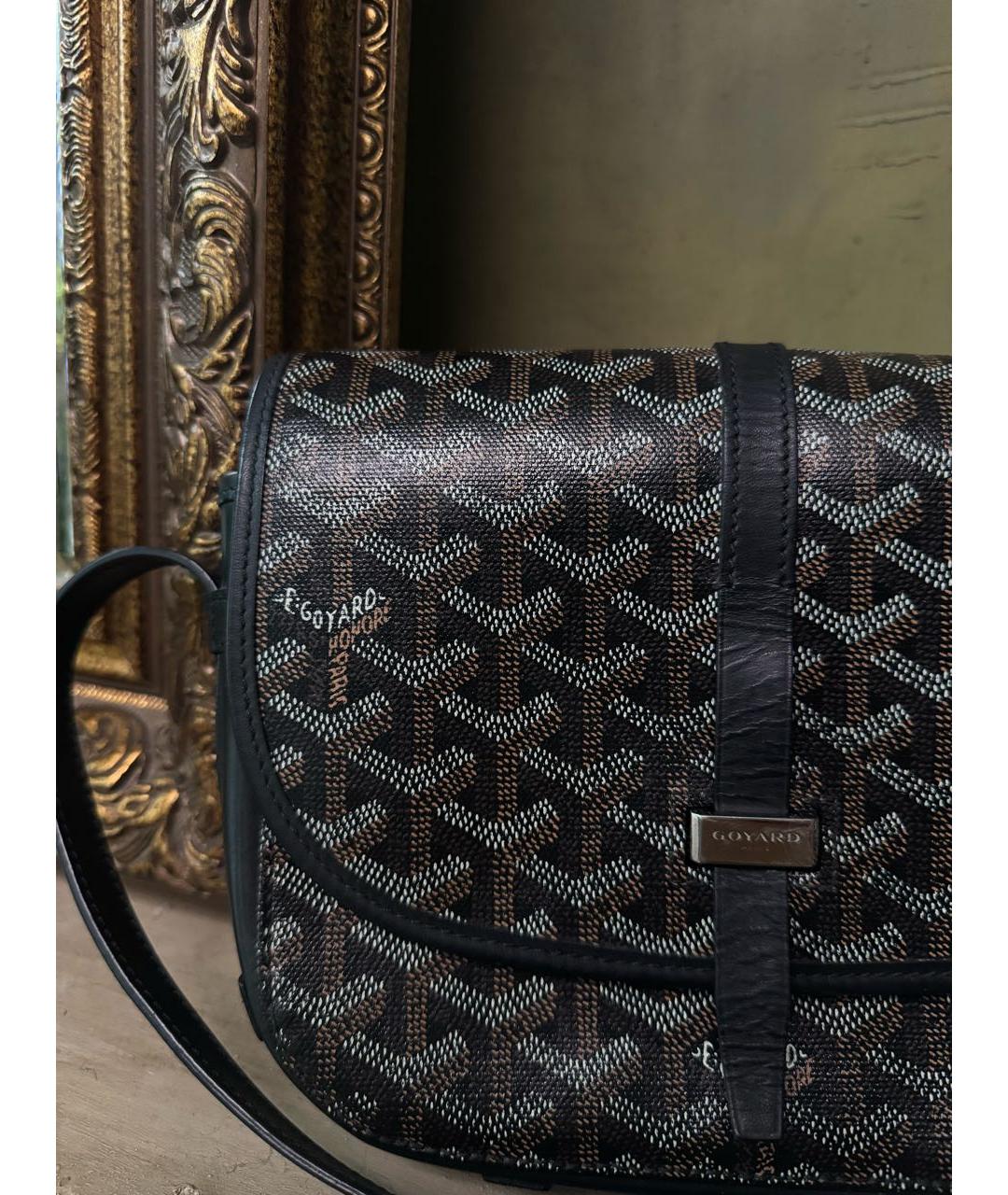 GOYARD Коричневая сумка на плечо, фото 2