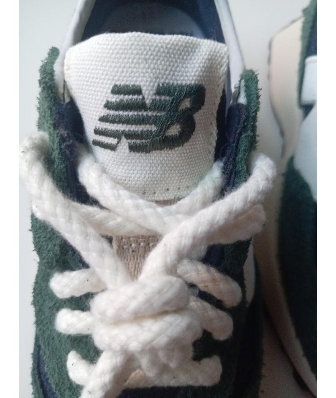 NEW BALANCE Зеленые текстильные кроссовки, фото 9