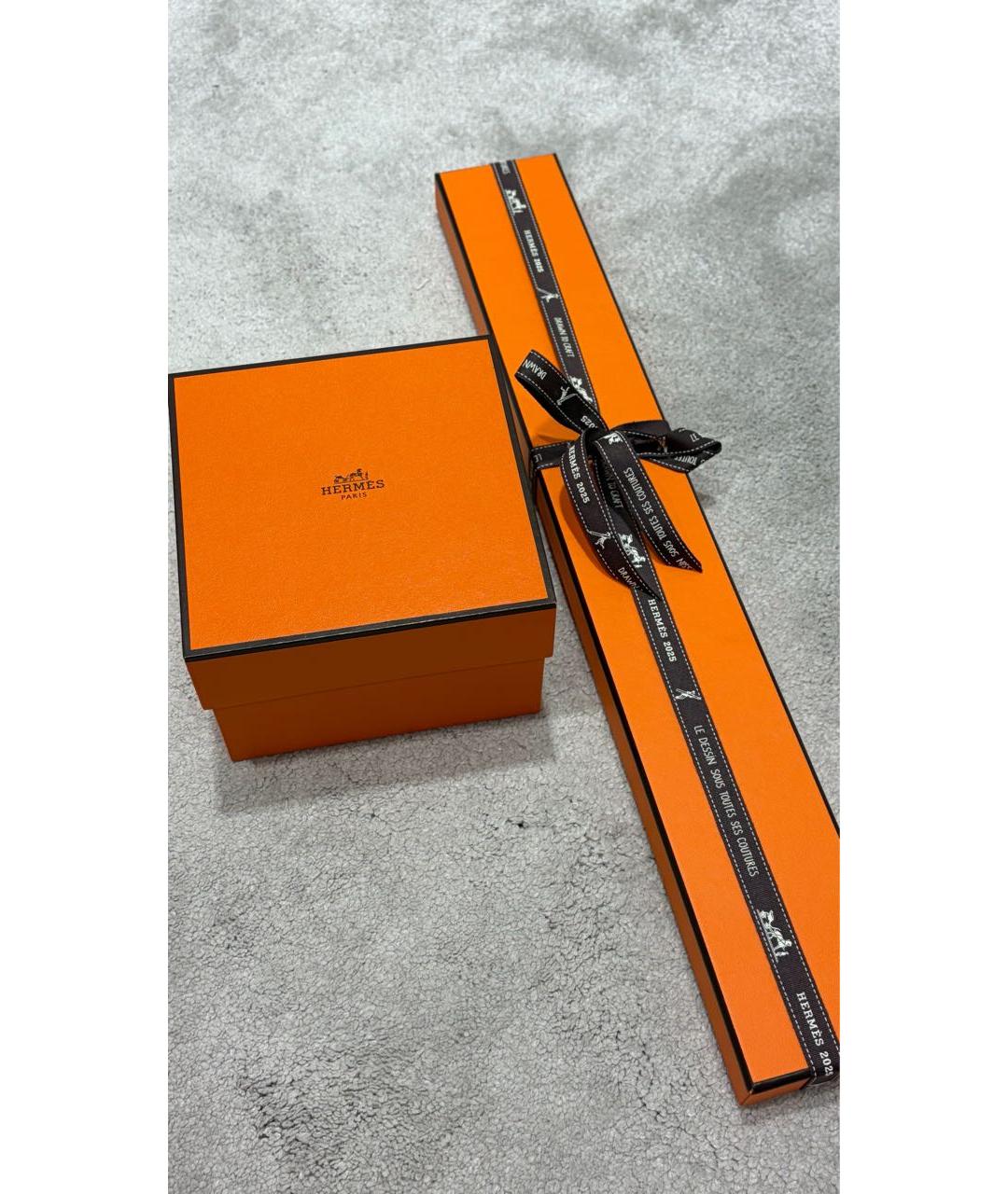 HERMES Серебряные стальные часы, фото 4