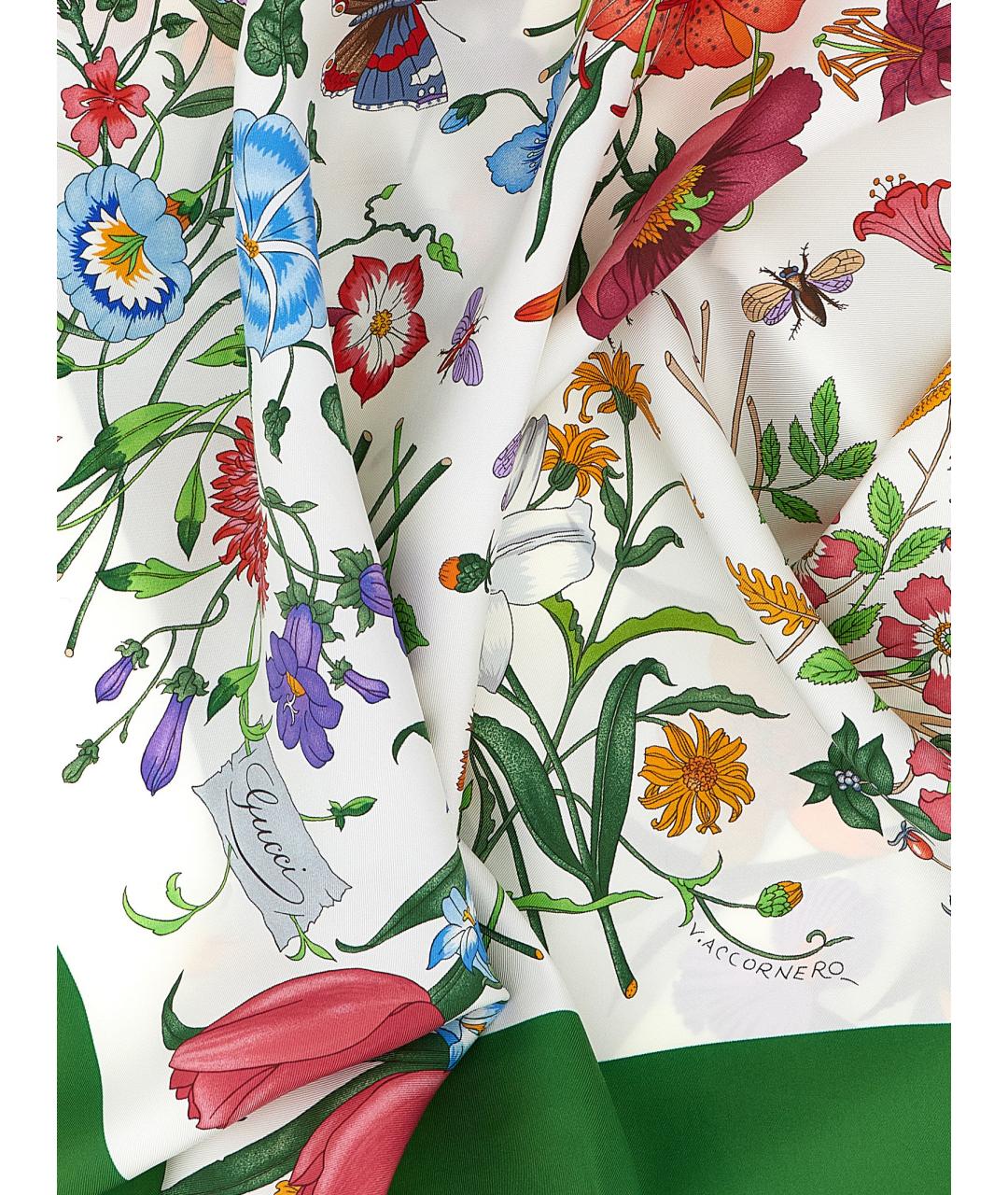 GUCCI Мульти шелковый платок, фото 3