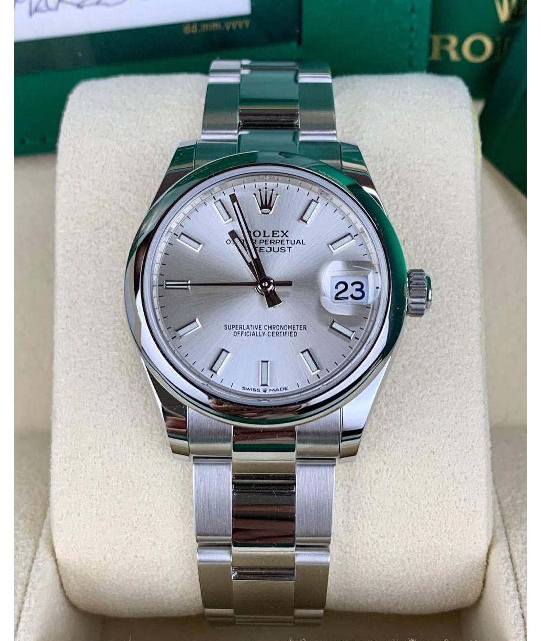 ROLEX Белые часы, фото 2