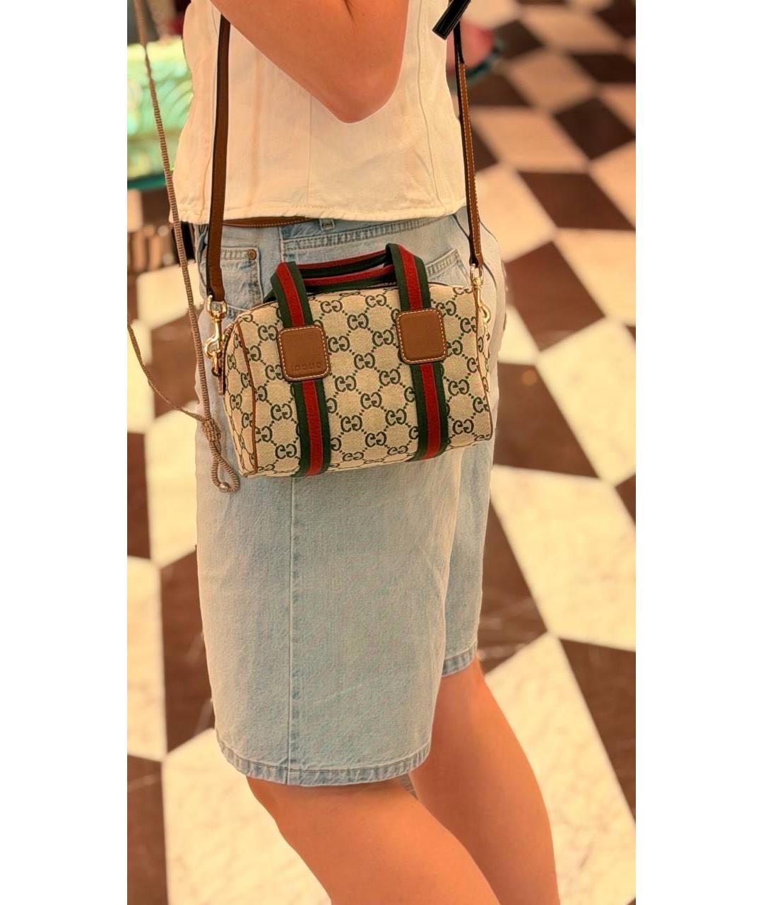 GUCCI Мульти жаккардовая сумка через плечо, фото 4