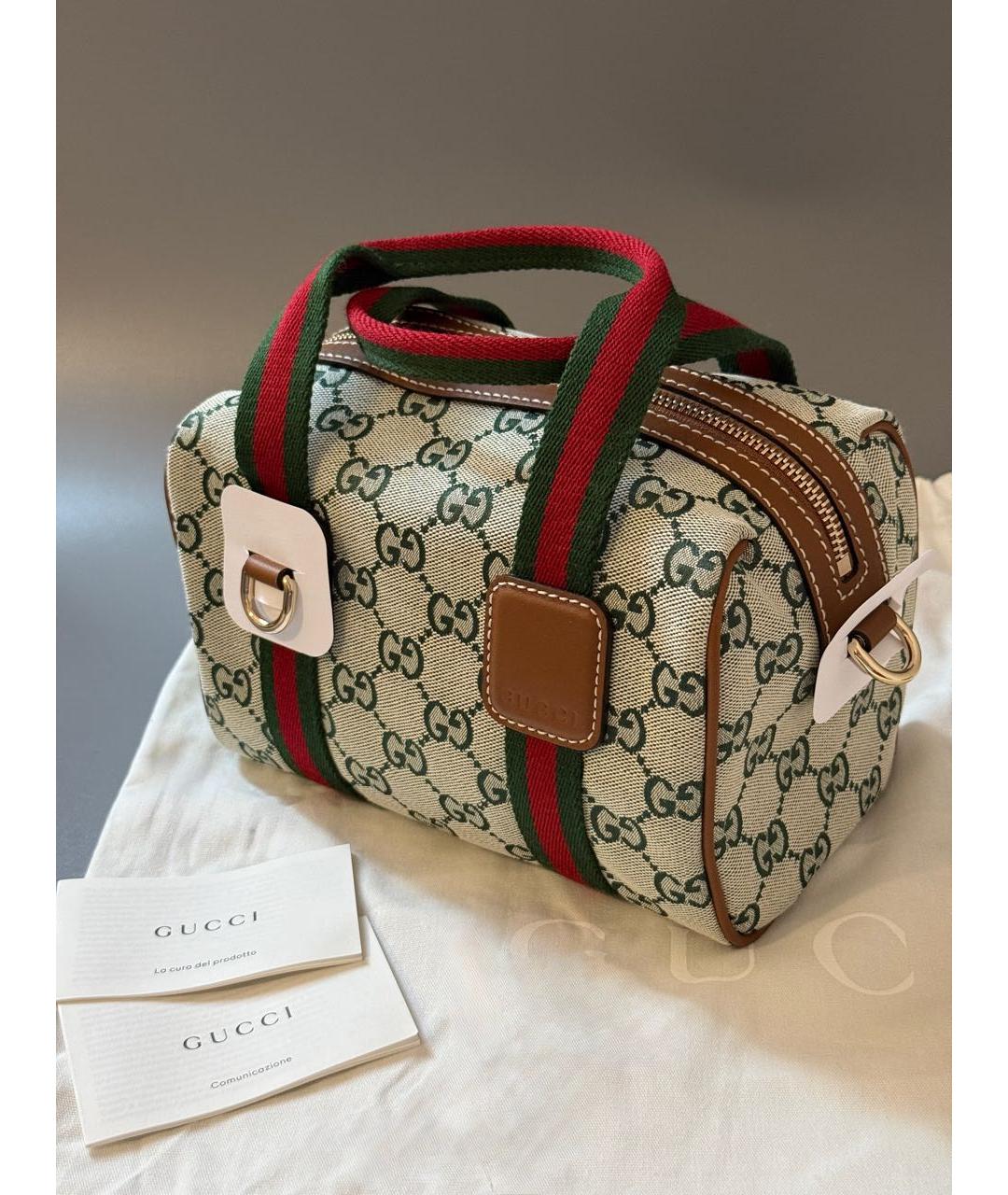 GUCCI Мульти жаккардовая сумка через плечо, фото 6