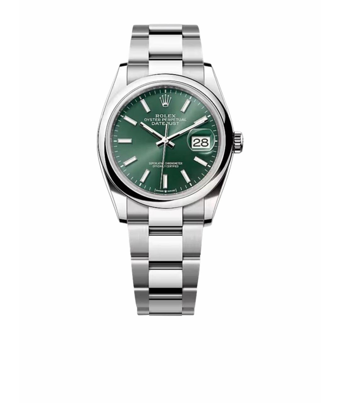 ROLEX Зеленые часы, фото 1