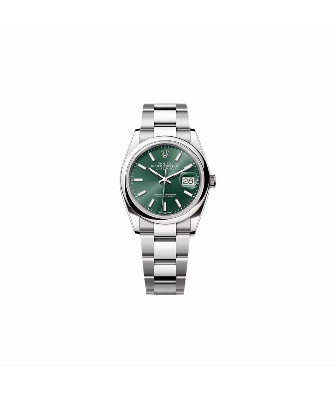 ROLEX Зеленые часы, фото 3