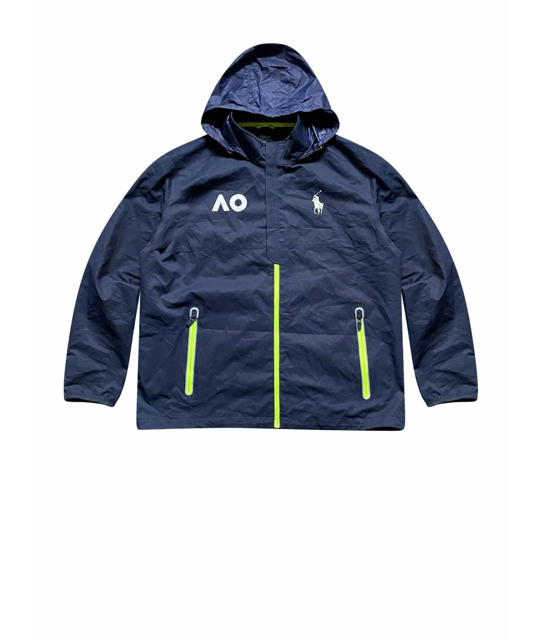 POLO RALPH LAUREN Темно-синяя полиэстеровая куртка, фото 1