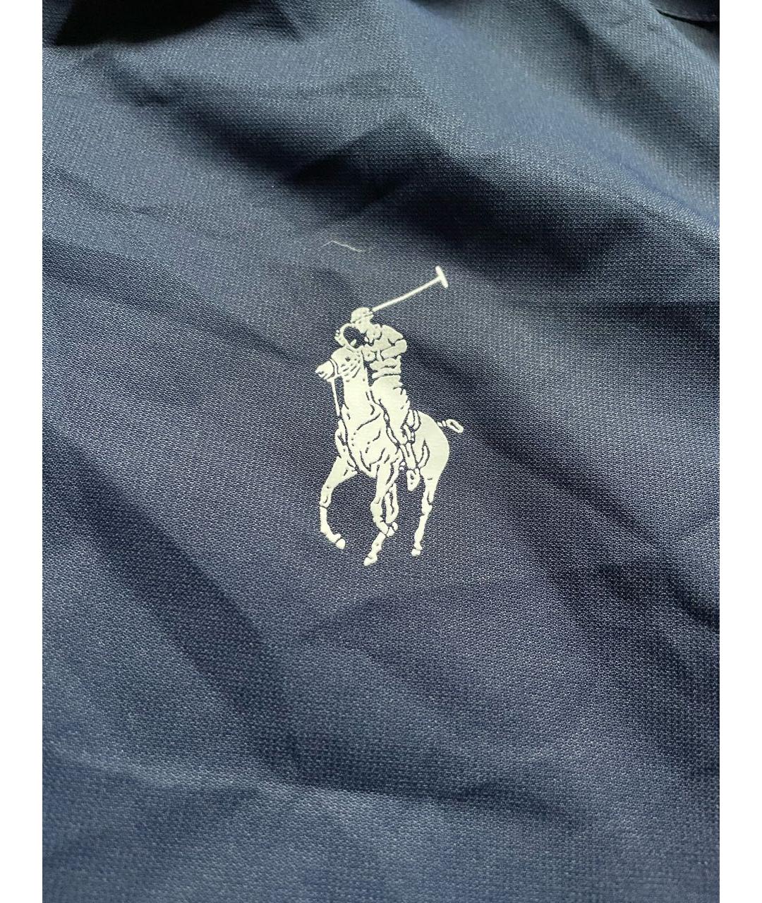 POLO RALPH LAUREN Темно-синяя полиэстеровая куртка, фото 3