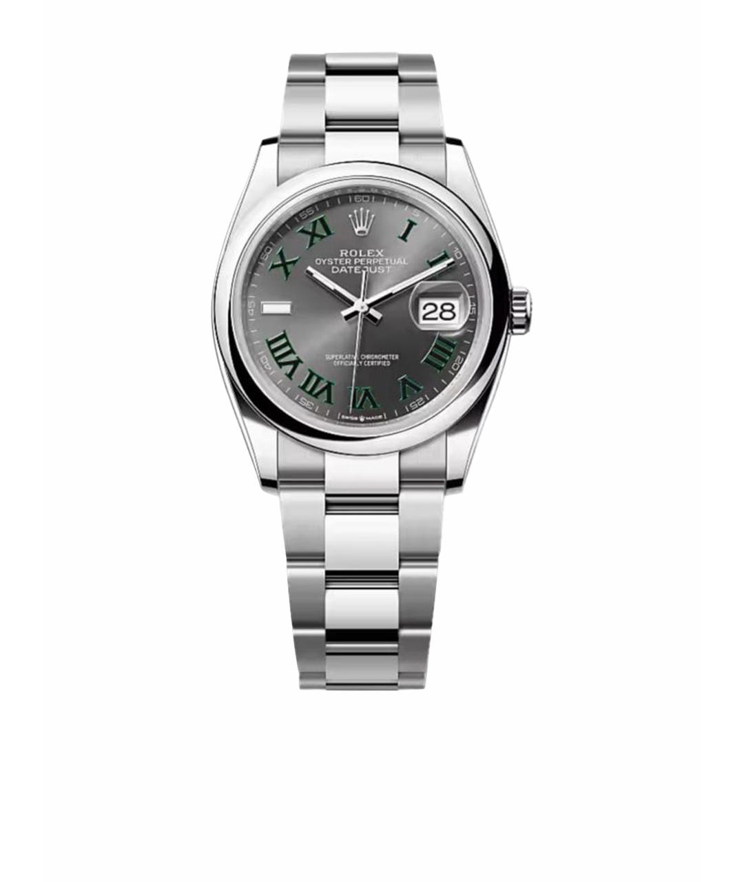 ROLEX Серые часы, фото 1