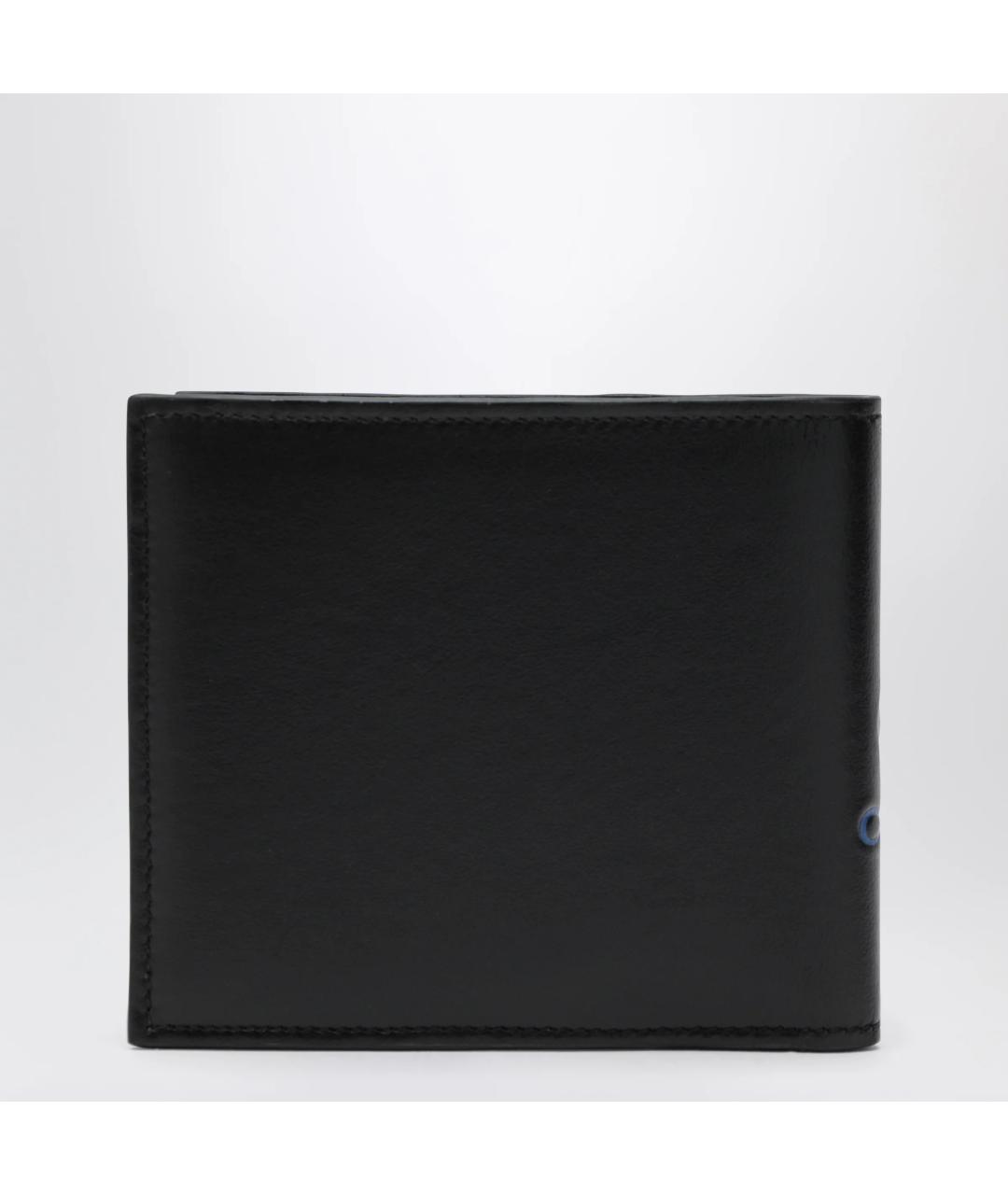 LOEWE Черный кожаный кошелек, фото 2