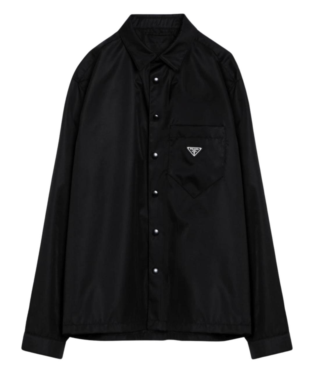 PRADA Черная кэжуал рубашка, фото 1
