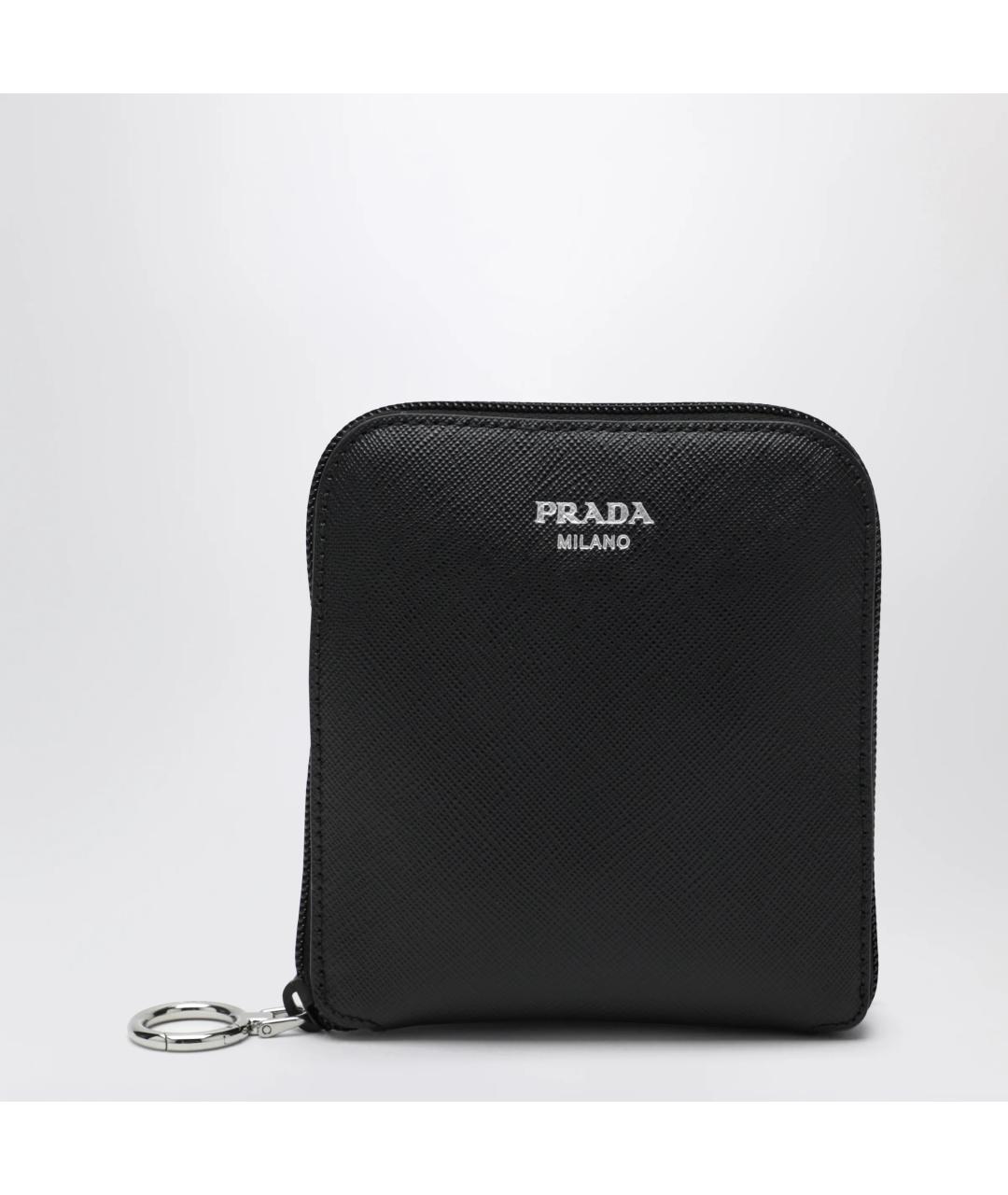 PRADA Черная нейлоновая сумка тоут, фото 2