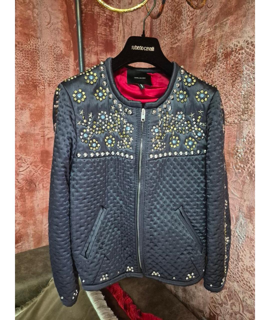 ISABEL MARANT Серая шелковая куртка, фото 9