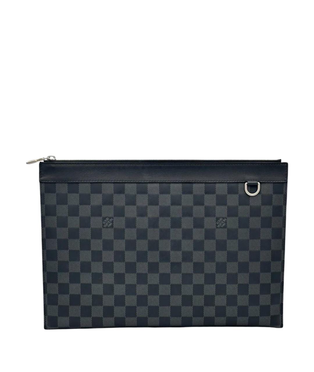 LOUIS VUITTON Черная папка для документов, фото 1