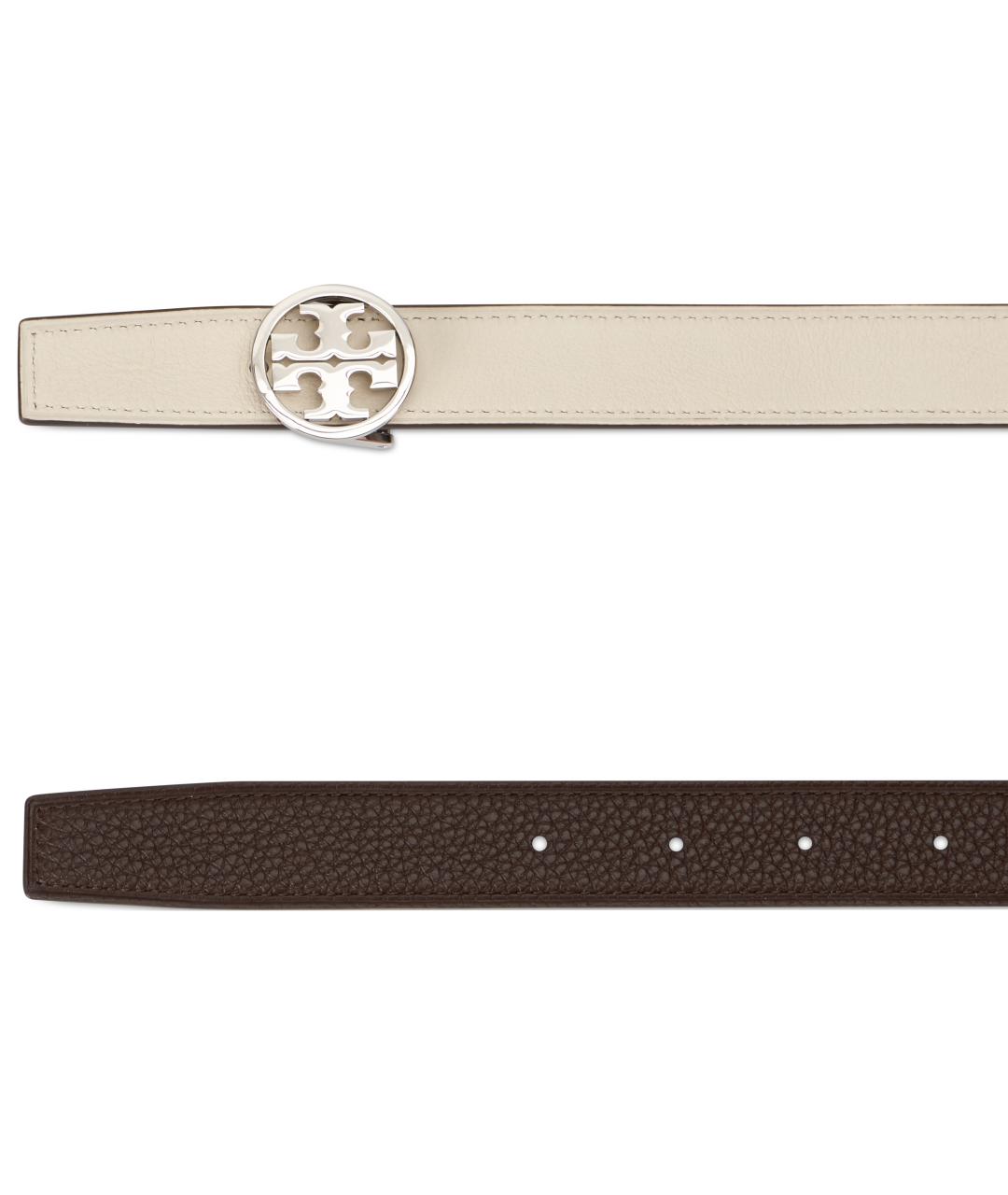 TORY BURCH Коричневый замшевый ремень, фото 3