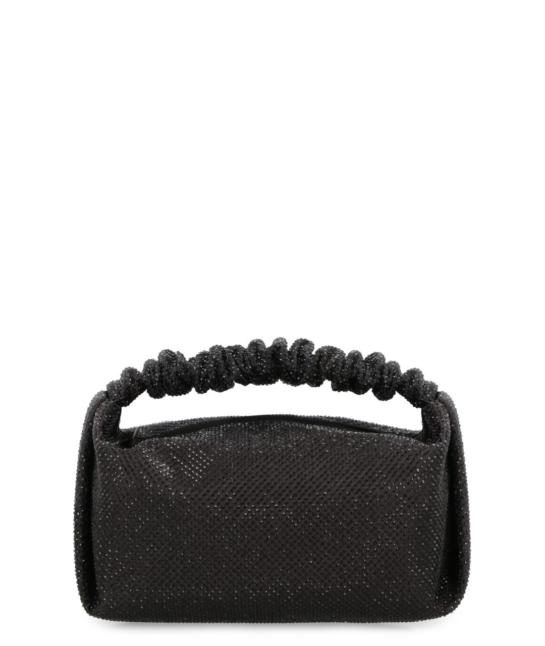 ALEXANDER WANG Черная тканевая сумка с короткими ручками, фото 1
