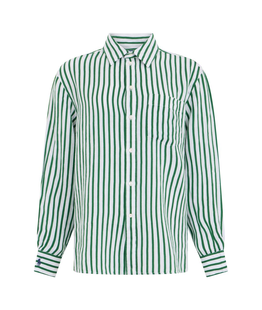 POLO RALPH LAUREN Мульти льняная рубашка, фото 1