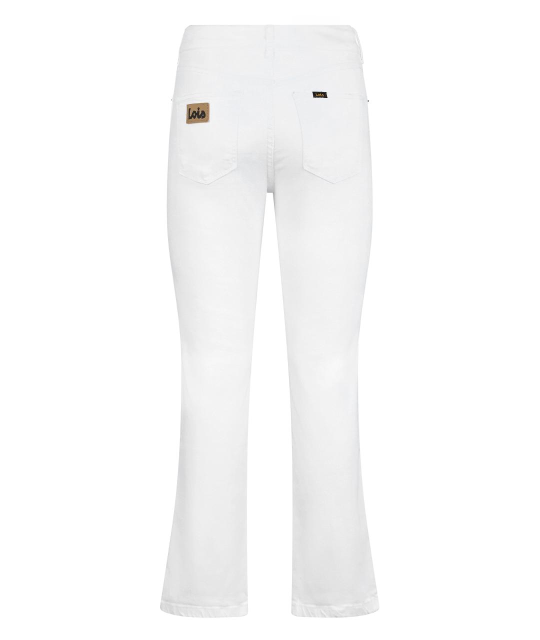 LOIS JEANS Белые прямые джинсы, фото 2