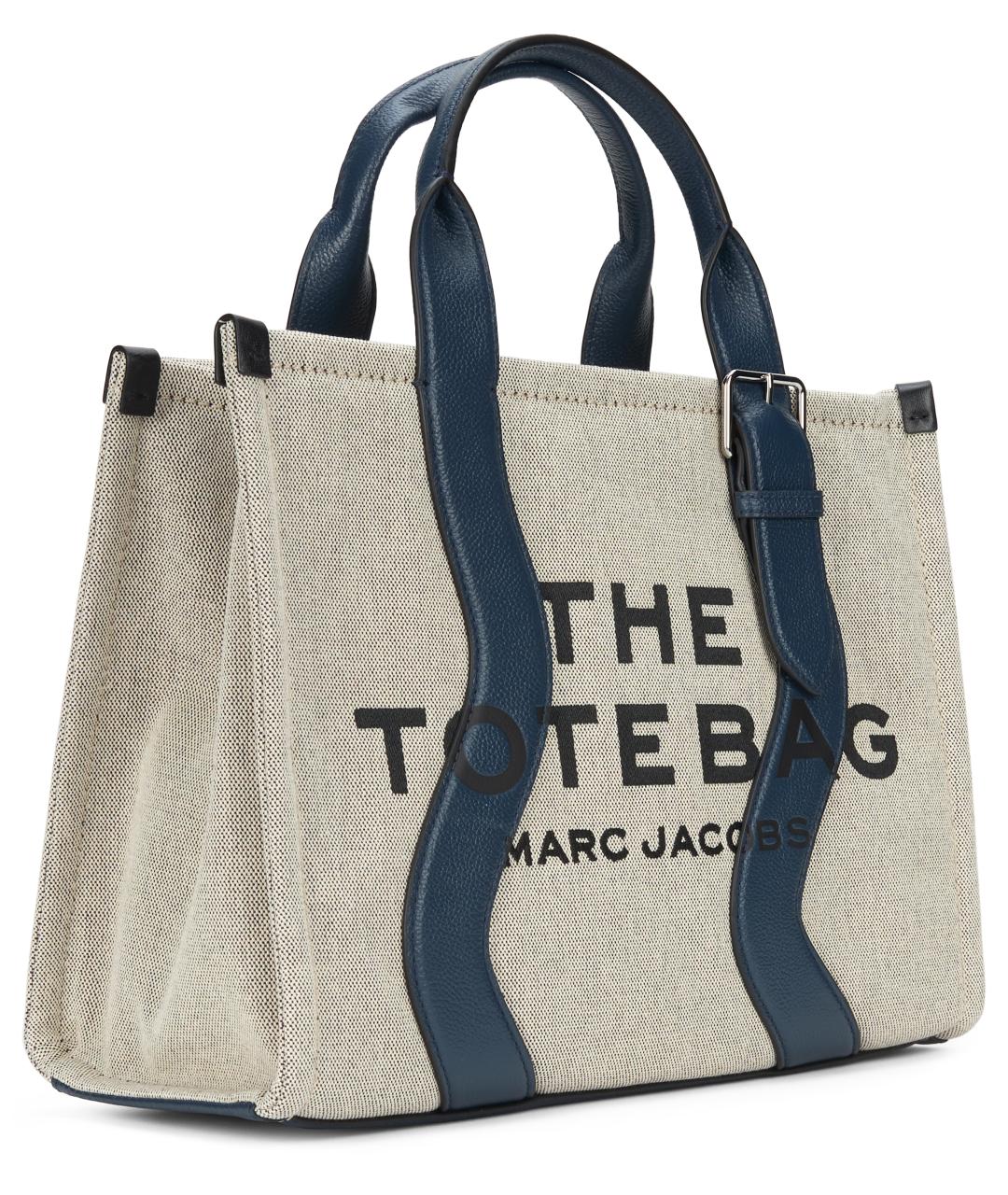 MARC JACOBS Бежевая хлопковая сумка тоут, фото 2
