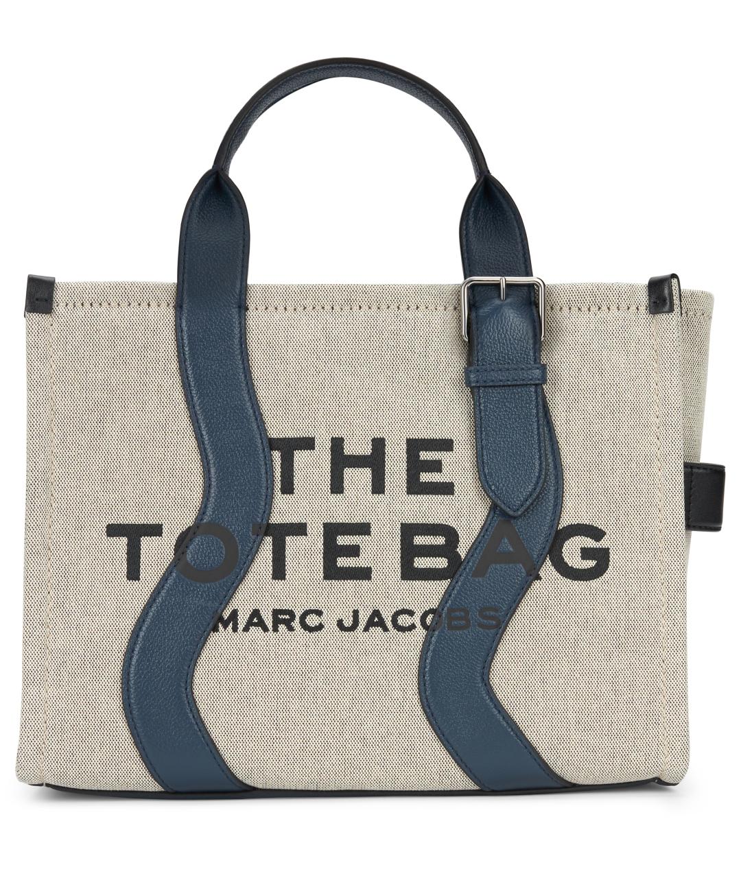 MARC JACOBS Бежевая хлопковая сумка тоут, фото 1
