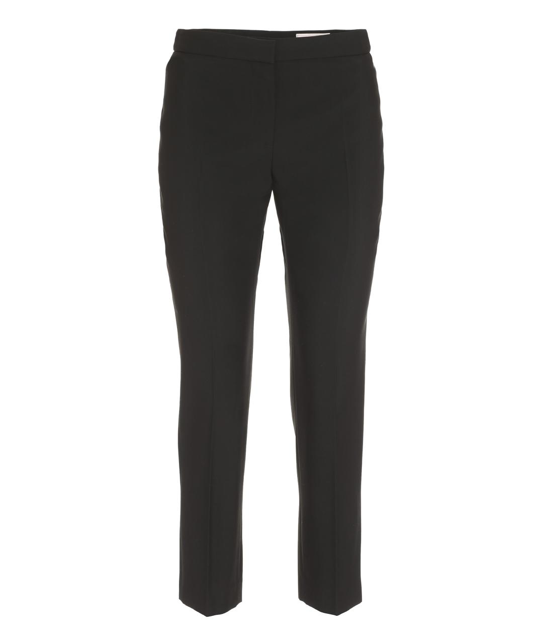 ALEXANDER MCQUEEN Черные шерстяные брюки узкие, фото 1
