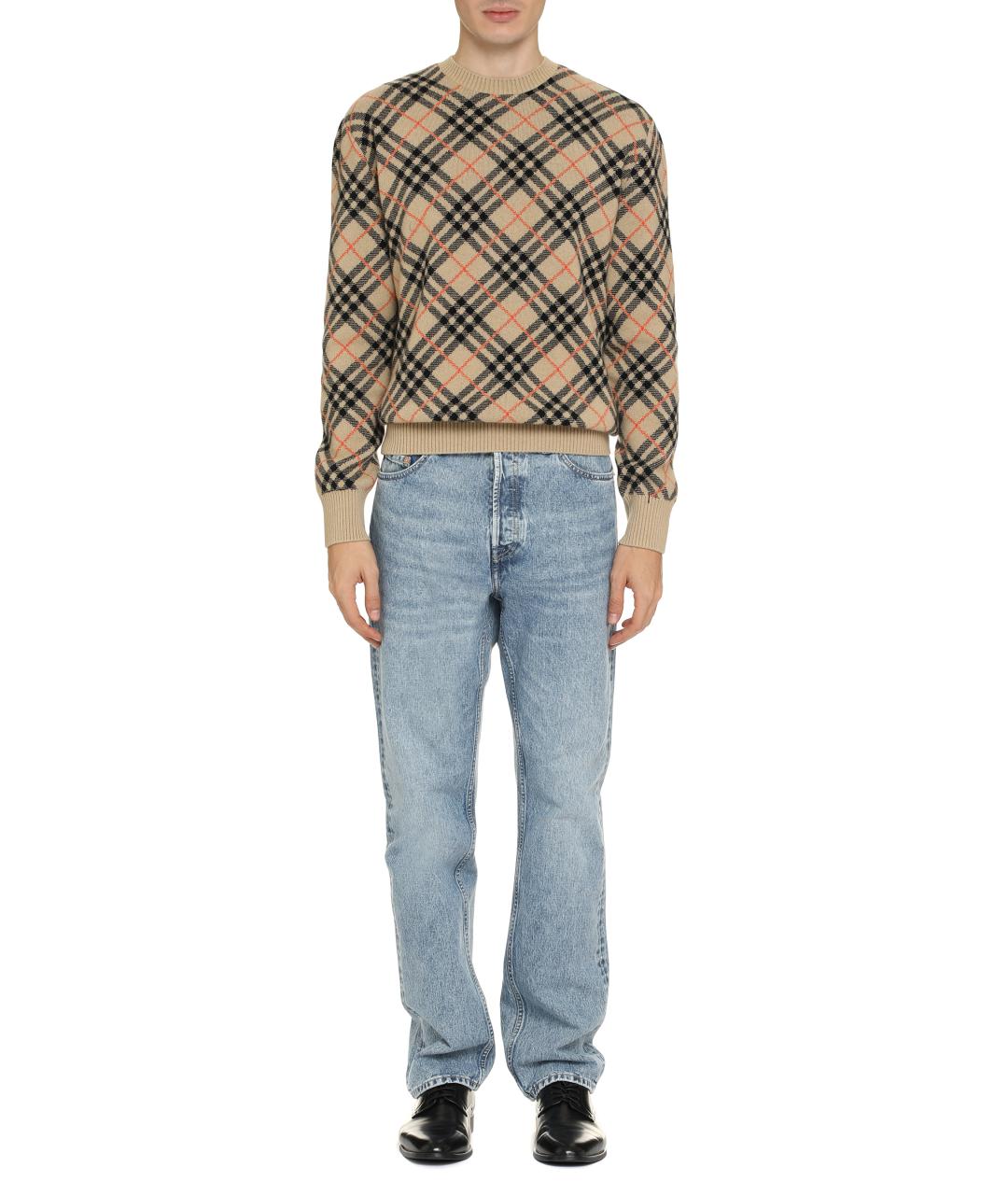 BURBERRY Мульти кашемировый джемпер / свитер, фото 3