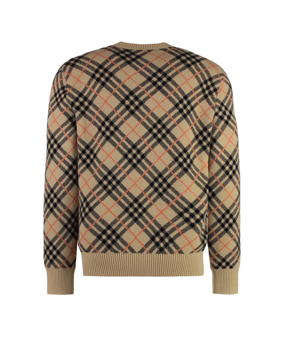 BURBERRY Мульти кашемировый джемпер / свитер, фото 2