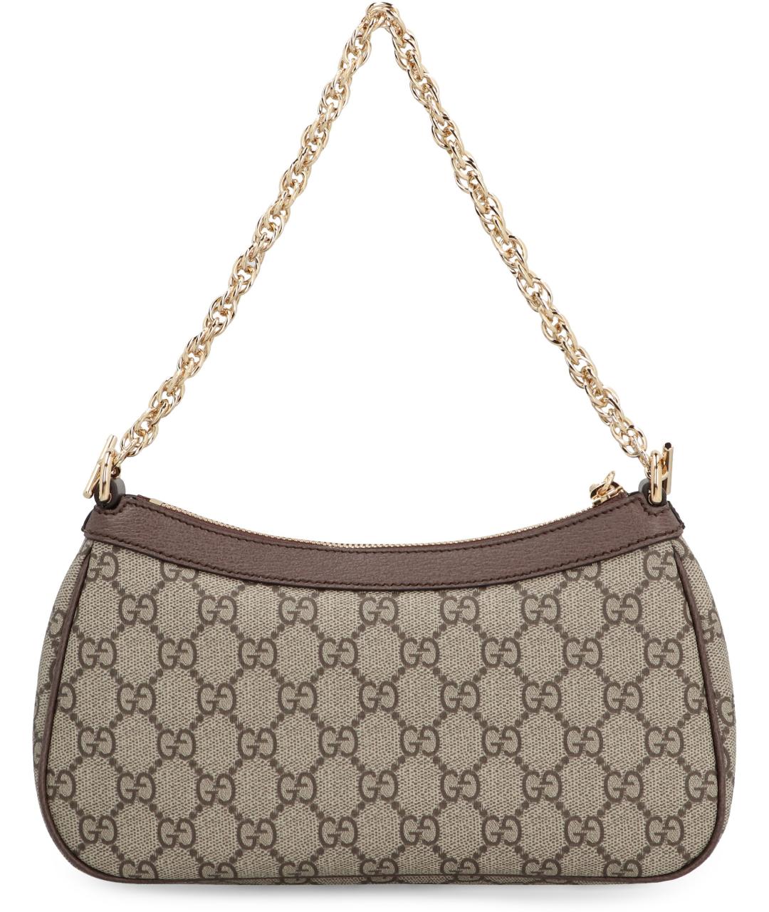GUCCI Бежевая канва сумка через плечо, фото 4