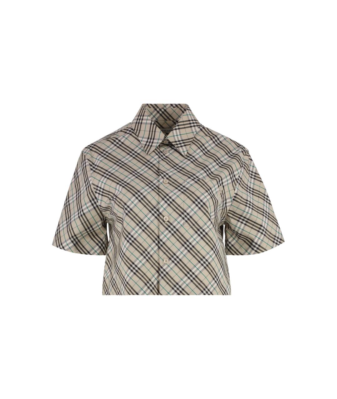 BURBERRY Мульти хлопковая рубашка, фото 1