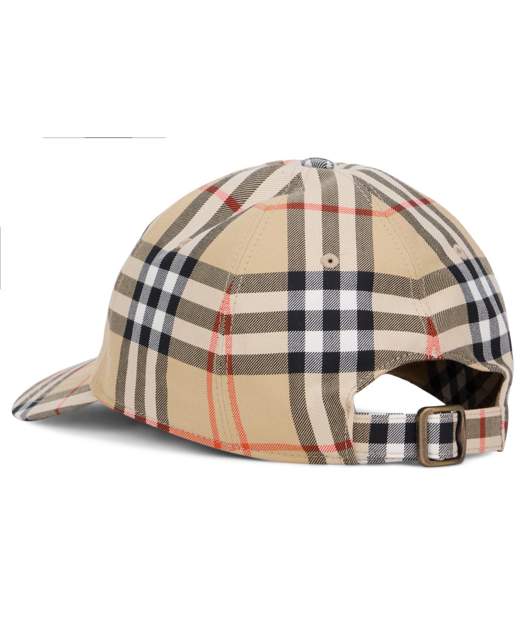 BURBERRY Бежевая хлопковая кепка/бейсболка, фото 3