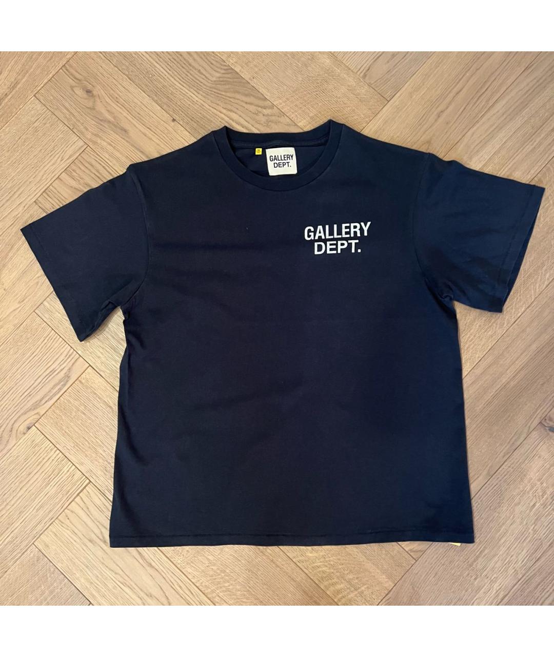 Gallery Dept Черная хлопковая футболка, фото 7