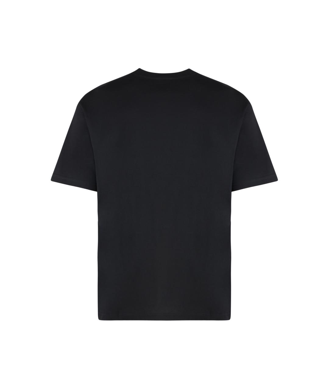 A.P.C. Черная хлопковая футболка, фото 2