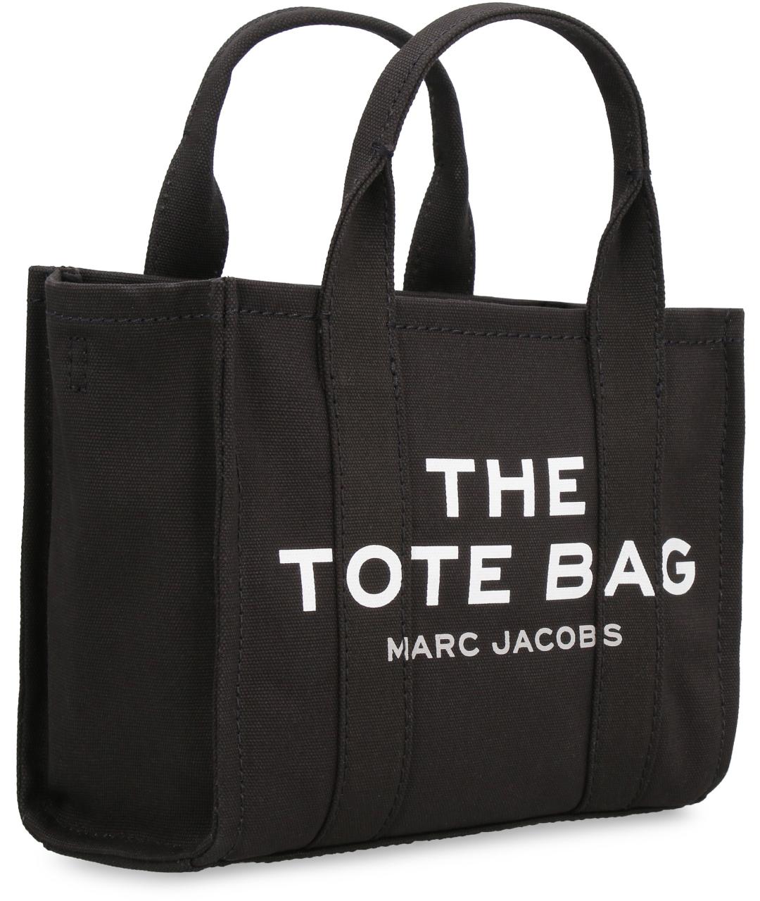 MARC JACOBS Черная хлопковая сумка тоут, фото 2