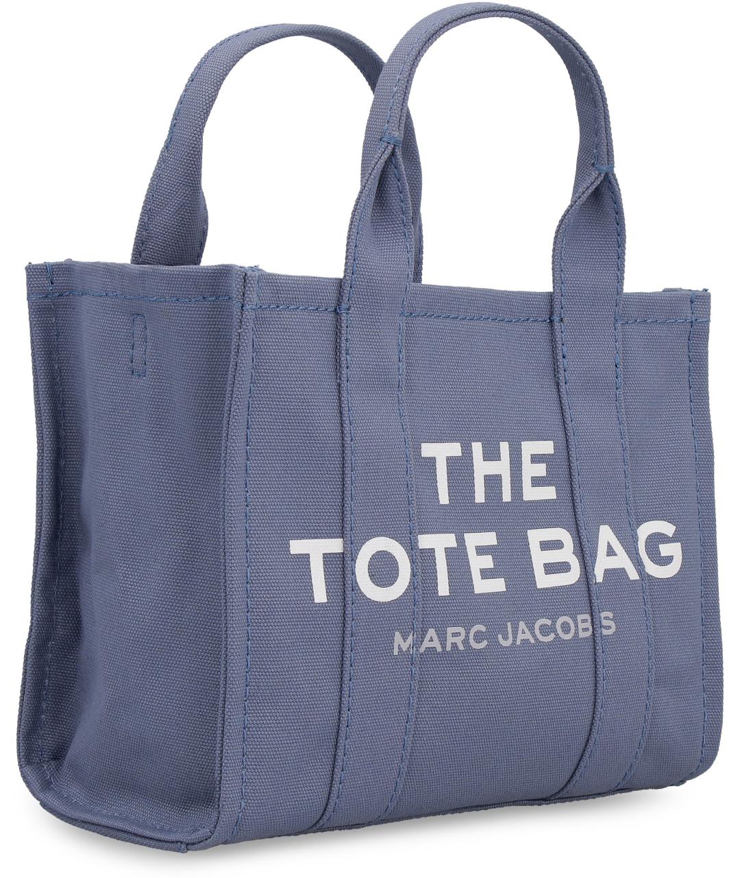 MARC JACOBS Синяя хлопковая сумка тоут, фото 2