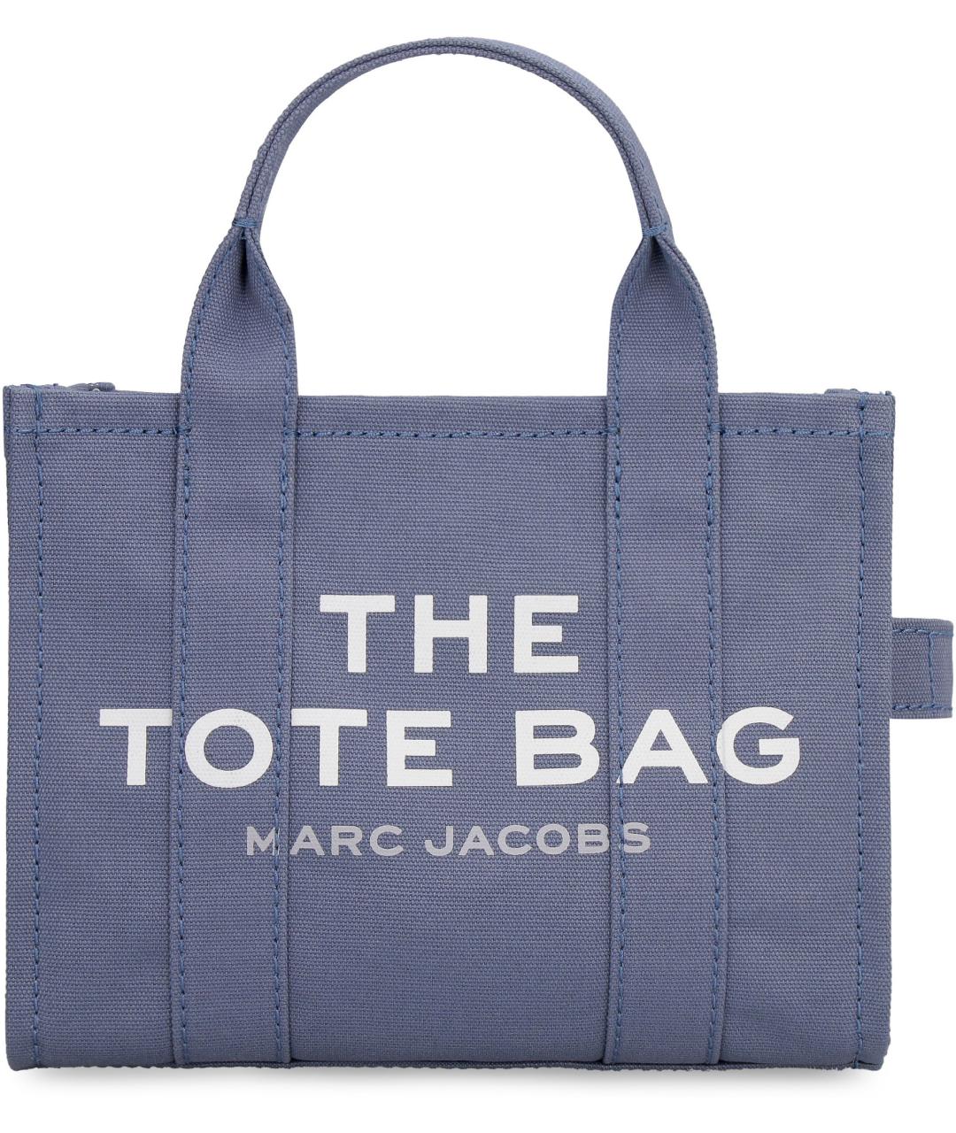 MARC JACOBS Синяя хлопковая сумка тоут, фото 1