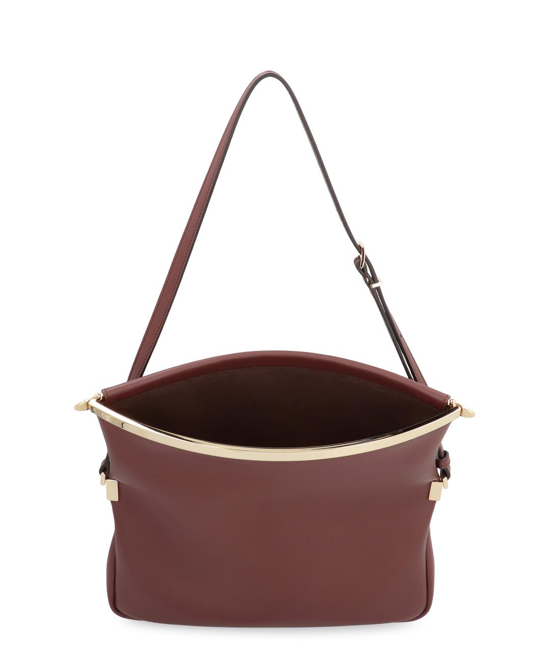 TOD'S Красная кожаная сумка через плечо, фото 4