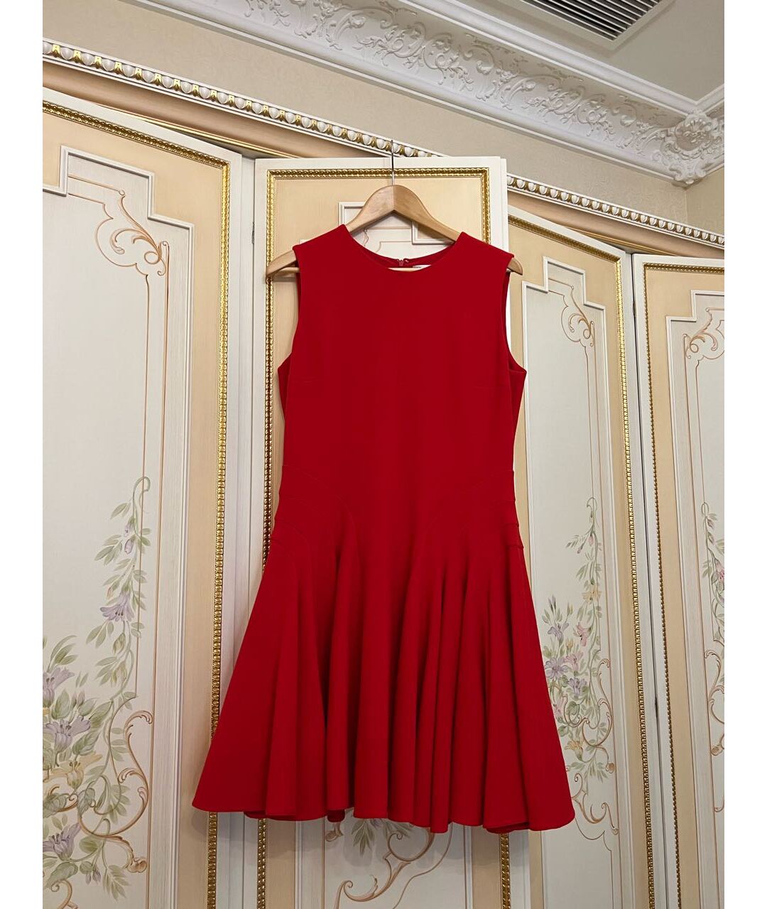 CHRISTIAN DIOR PRE-OWNED Красное коктейльное платье, фото 6